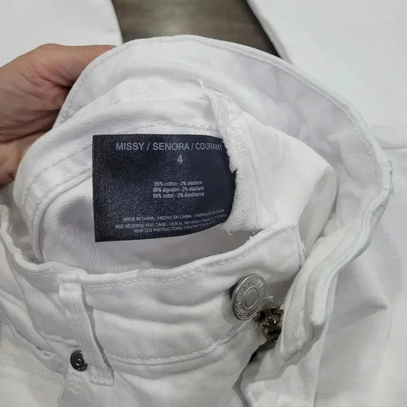 Nine West Gramercy Skinny Ankle Soft Twill Jeans - Picture 13 of 16